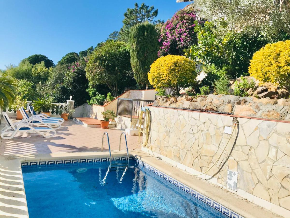 Mediterranean Villa Investingspain Sea View And Pool Льорет-де-Мар Экстерьер фото